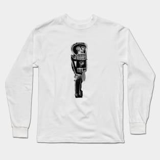 ROBOT THINKING Long Sleeve T-Shirt